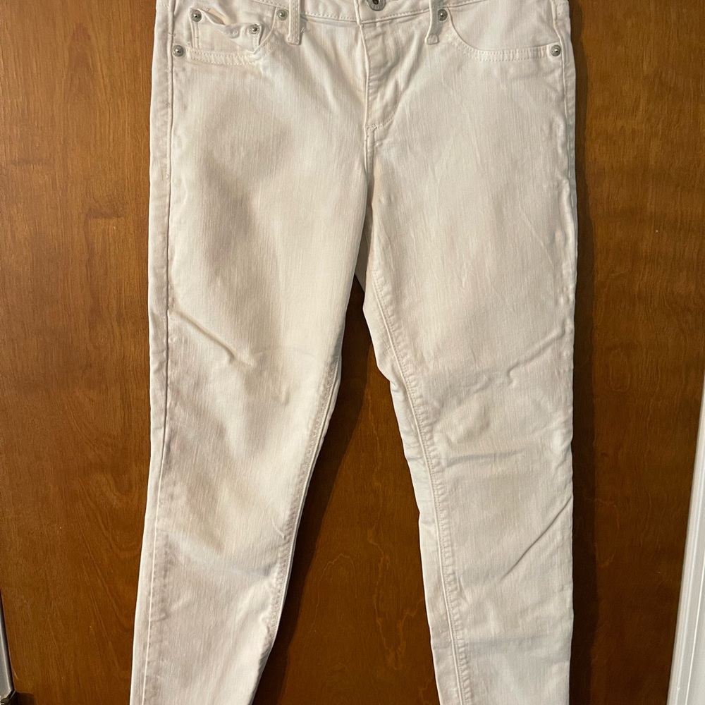 Lucky white jeans size 4